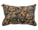 Vogue Kussen 40x60 Fluweel Bouquet Zwart - BePureHome