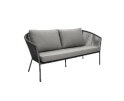 REIMS LOUNGE BENCH 2S L81 X W173 X H83.5CM (12053 )  -  ALU LIGHT GREY 17-5102 TPG (12053)