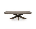 Salontafel Nikki Deens ovaal mangohout 130x70cm - bruin | Eleonora