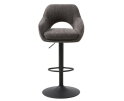 Barstoel Cowley draaibaar & verstelbaar - Graphite