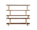 Boekenkast Odin 180x35cm - bruin | Eleonora