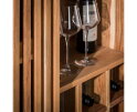 Wijnkast Rio Acacia 80 cm - Naturel | Meubelplaats