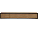 Montano hanging TV cabinet 220 - Legno puro Italia - Flap door - Flap door - Flap door - Flap door - Unlimited Laminate Collection
