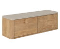 Nova tv meubel small  travertin top