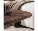 Salontafel Central 135 - Massief acacia bruin