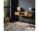 Kaptafel wave 110cm mangohout - zandkleur | Meubelplaats
