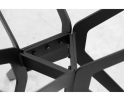 Onderstel Veneto - 3D-Model - gepoedercoat zwart - metaal