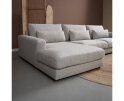 Hoekbank COMO met rechte chaise longue links - Puente 09