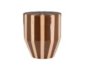 Side table Toffy 30x30cm - bruin | BY-BOO