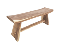 Decoratieve bank Osaka - 150x30x47 - Naturel - Munggur