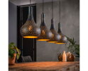 Hanglamp Punch 4 Lampen | Ray-Zwart