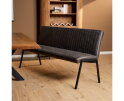 Eetkamerbank Tivoli Bull | 185 cm | Antraciet