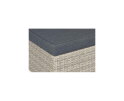 ALMADIA MODULO LOUNGE CORNER SET  -  NATURAL KOBO GREY -  DARK GREY