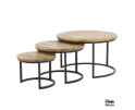 Coffee Table 2cm Top (Set of 3)