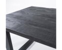 Eettafel Mango 160x90 - zwart kopen? | Meubelplaats.nl