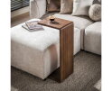 Overzettafel Caro - Massief teak espresso