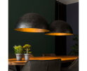 Hanglamp Dome 2 lampen &Oslash;60 cm - Charcoal
