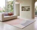 by fonQ Blossom Vloerkleed - Blush roze/Beige - Rechthoekig - 160 x 230 cm