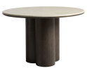 Eettafel Piazze rond marmer &Oslash;120 CM - Beige