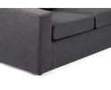U-bank Westminster 6-zits Antraciet – Hoek Links/Rechts – Stof Dortmund 1115 – 285x285 cm