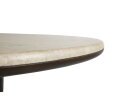 Eettafel Piazze rond marmer &Oslash;120 CM - Beige