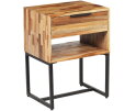 Nachtkastje recycled teak | Moods collection 1 lade