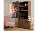 Boekenkast Brussel Walnut | 90 cm