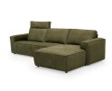 Hoekbank Domburg - Taurus Thyme - Chaise longue rechts - 318x166 cm