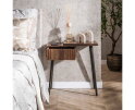 Nachtkastje rechts Carve - Massief acacia drift brown