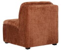 MUST Living fauteuil Liberty - Glamour cinnamon - 75x67x85 cm