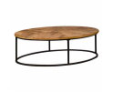 Salontafel Viola ovaal 135 cm - naturel | Tower Living