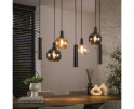 Hanglamp 4+3L Sfera tricolore - Artic zwart