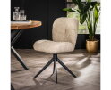 Eetkamerstoel comfort draaibaar  - Boucle zandkleur