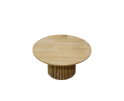 Salontafel Lausanne teakhout rond 80 cm