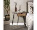 Nachtkastje 1L links Travino - Ceramic Travertine