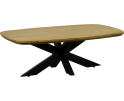 Salontafel Colorado Deens ovaal 130x70 cm - Naturel