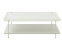 Salontafel Yuba metaal 55X110 CM - Wit