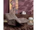 Relaxfauteuil Chill - Draaibaar & Verstelbaar - Cremona stof - Clay - 78&times;97&times;90 cm - Starfurn