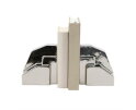 Bookend Silv - silver | BY-BOO
