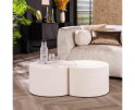 Salontafel set/2 stone moonset - Marmer composiet