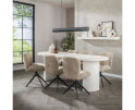 Eettafel arch stone 215x90cm - Marmer composiet