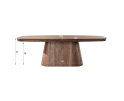 Eettafel Arcadia 240 - Massief acacia bruin