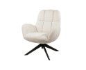 Fauteuil Elvis draaibaar Monet - Pearl