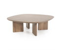 Salontafel Stef medium 100x100cm - bruin | Eleonora