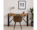 Bureau Britt mangohout 2 lades 140cm - Naturel