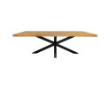 Eetkamertafel Denver | Rechthoek matrixpoot | 180 cm