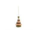 Candle holder Toras 1 small - veelkleurig | BY-BOO