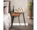 Nachtkastje 1L rechts Travino - Ceramic Travertine