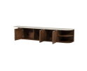 TV meubel Vigo 200x38cm - bruin | Eleonora