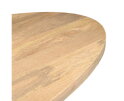 Eetkamertafelblad Ellips 25+25 220